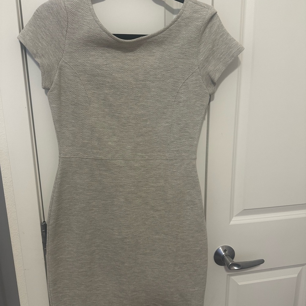 Banana Republic Gray Mini Dress